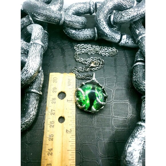 Green gothic dragon eye - Picture 11 of 12